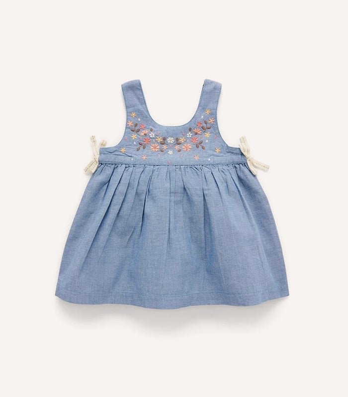 w-bcs-dresses-5-1 CFrangipani Embroidered Dress — изображение 1