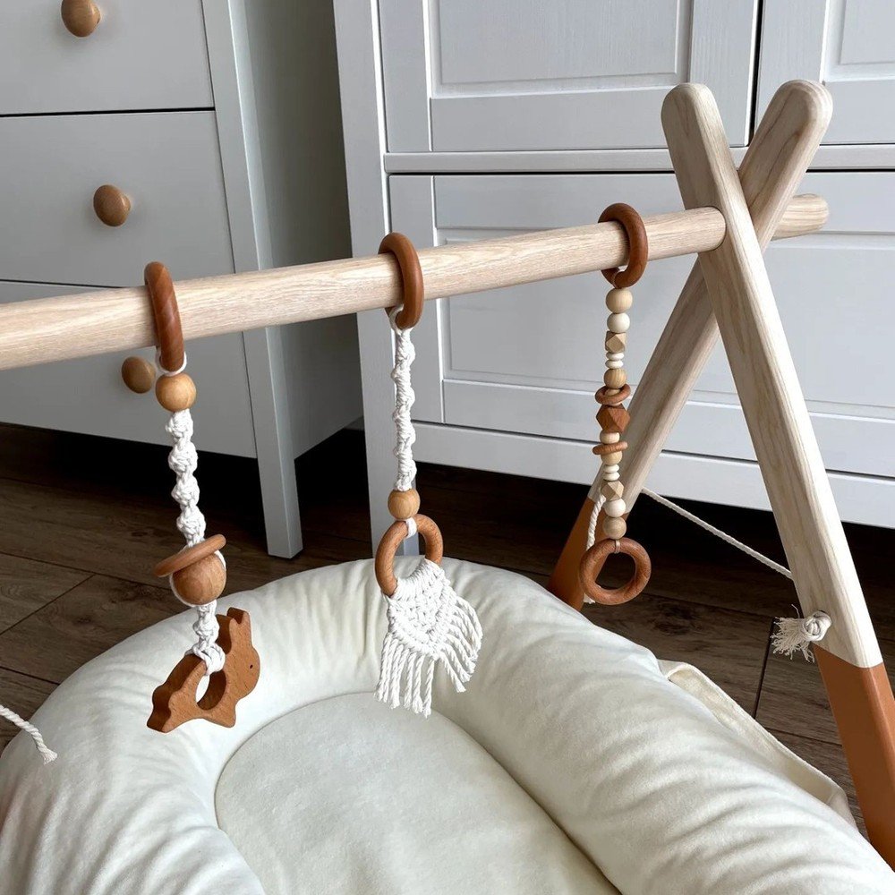 Підвіски-макраме на дузі Baby Gym