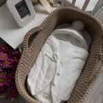 Конверт на виписку з пологового — плюшевий, у люльці