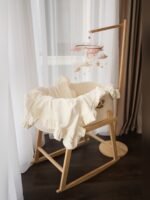 Комплект Comfort 80×40 Maxi — колиска з мобілем, підлоговим тримачем і підставкою-гойдалкою